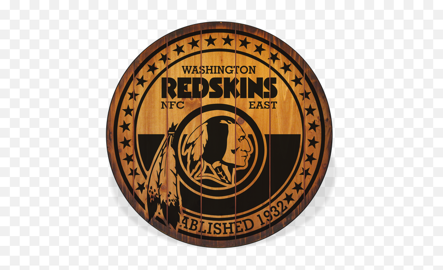 Download Washington Redskins Barrel Top Sign - Washington Portable Network Graphics Emoji,Washington Redskins Logo