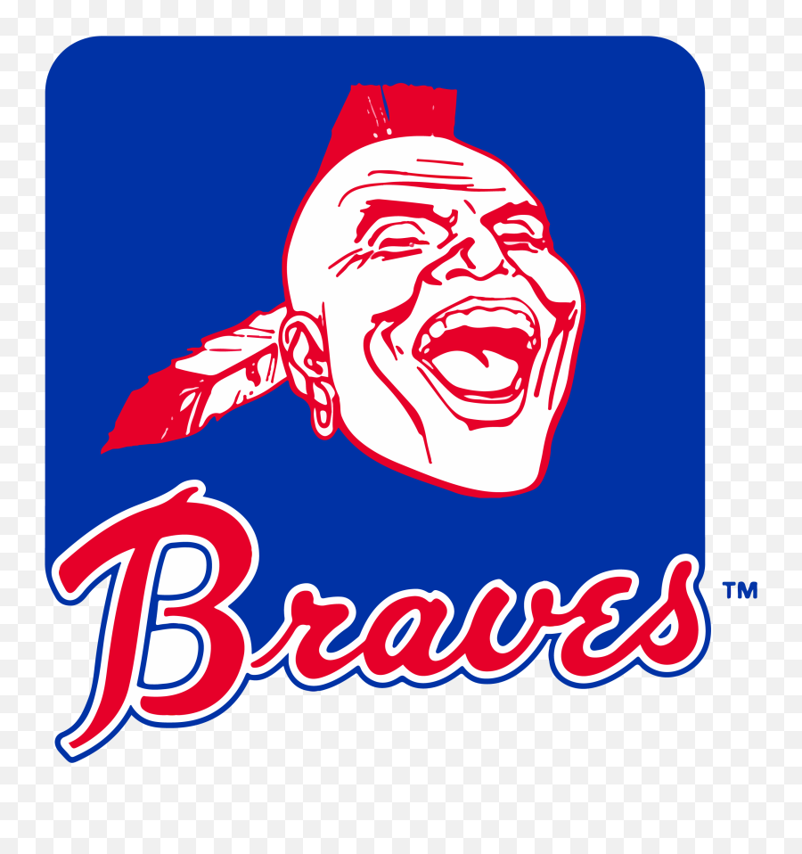 Atlanta Braves Retro Logo Clipart - Atlanta Braves Retro Logo Emoji,Atlanta Braves Logo