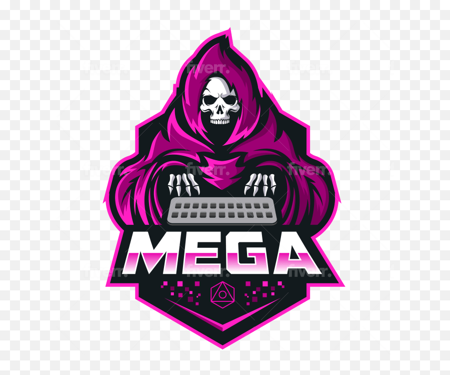 Sports Esports Gaming Team Logo - Mega Mind Gaming Logo Emoji,Team Skull Logo
