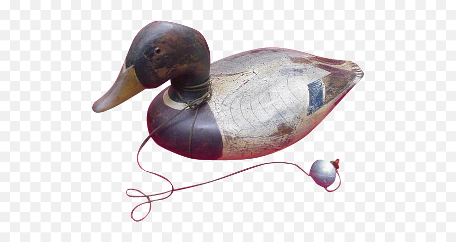 Vintage Ducks Unlimited Decoy With Weight Lac La Croix Www - Animal Figure Emoji,Ducks Unlimited Logo