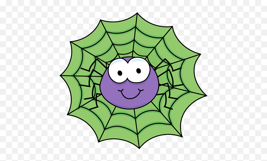 9 Spider Clipart - Preview Spider In A Green Hdclipartall Cute Halloween Spider Clipart Emoji,The Grinch Clipart