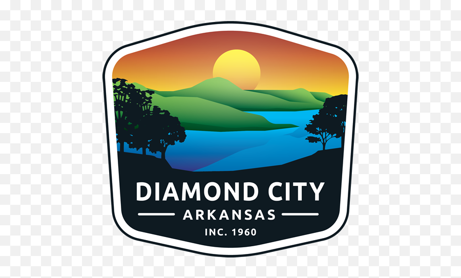 City Of Diamond City Arkansas - City Logo Arkansas Emoji,Ar Logo