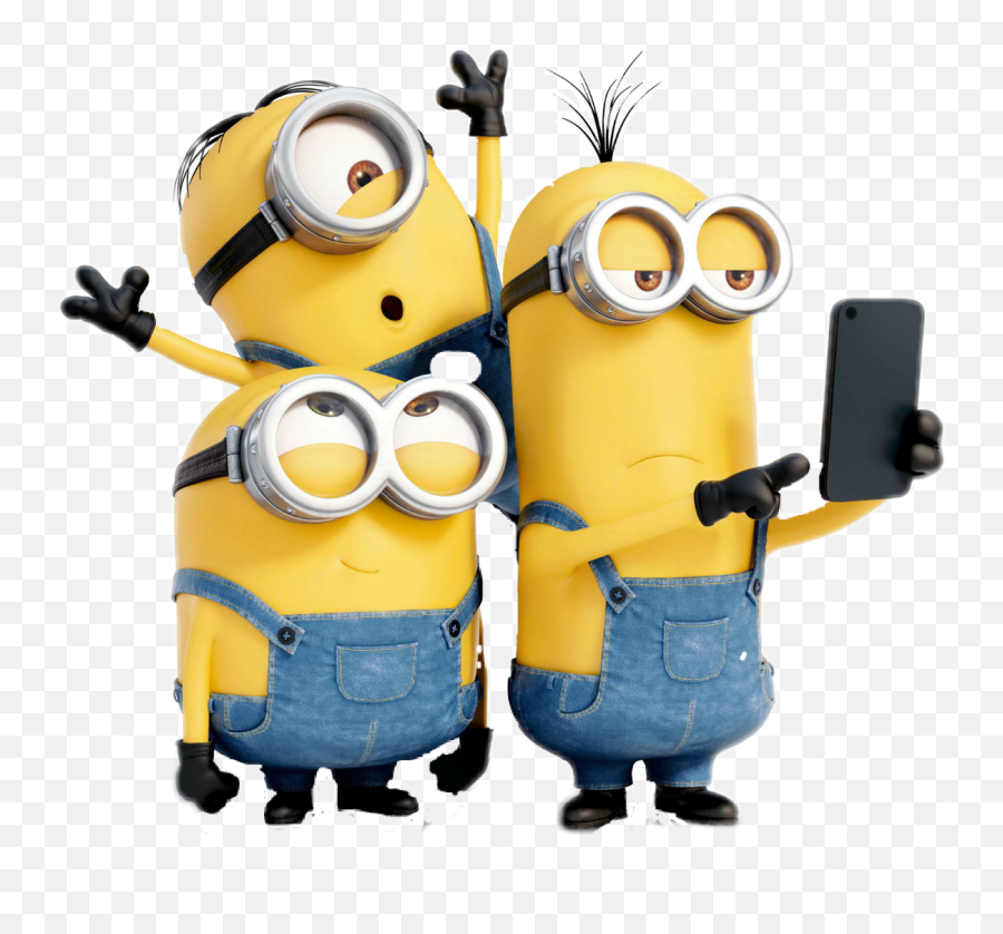 Minion Clipart Selfi Minion Selfi - Minions Png Emoji,Minion Clipart