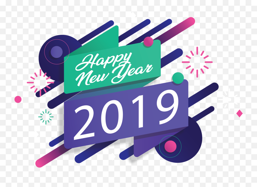 Happy New Year Greetings - New Year Background Images Png Emoji,Happy New Year 2019 Png