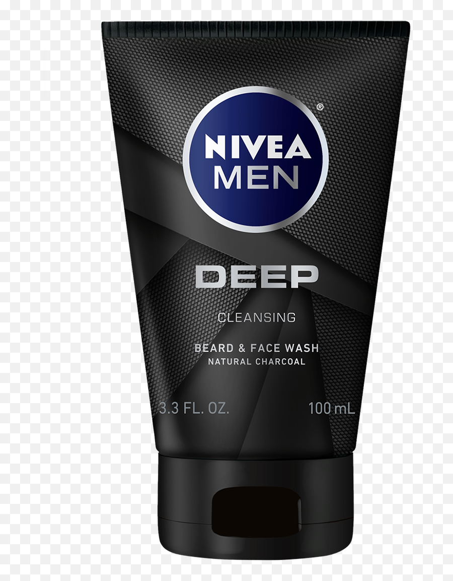 Deep Cleansing Beard U0026 Face Wash - Nivea Men Face Wash Emoji,Beard Transparent