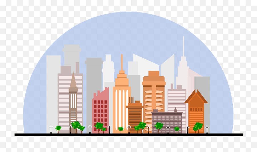 City Skyline Cityscape - Commercial Emoji,Cityscape Png