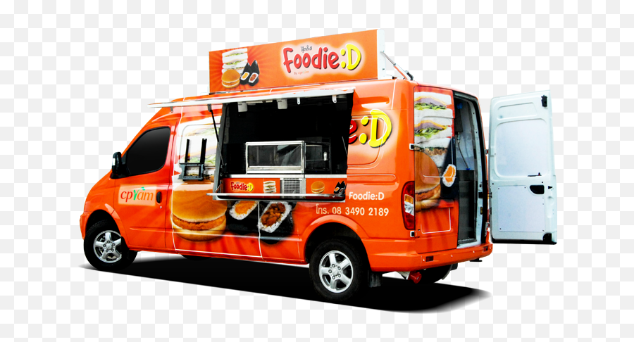 Food Van For Sale Carryboy - Food Truck Emoji,Cpram Logo
