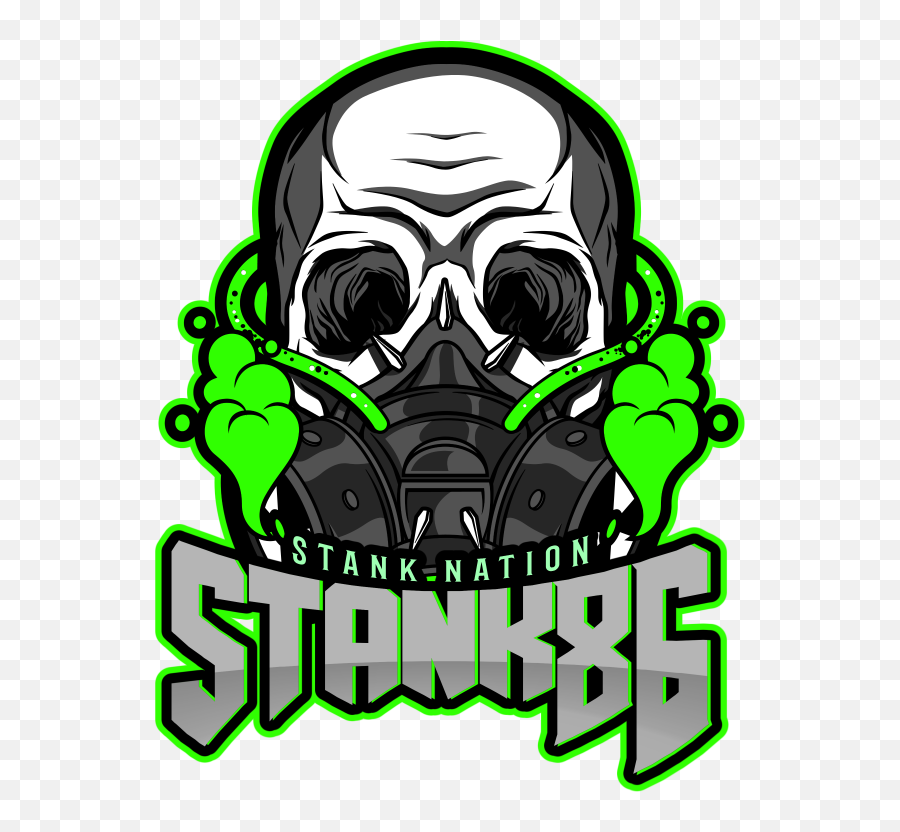 Stank86 Streamlabs - Toxic Gaming Logo Free Fire Emoji,Gas Mask Logo