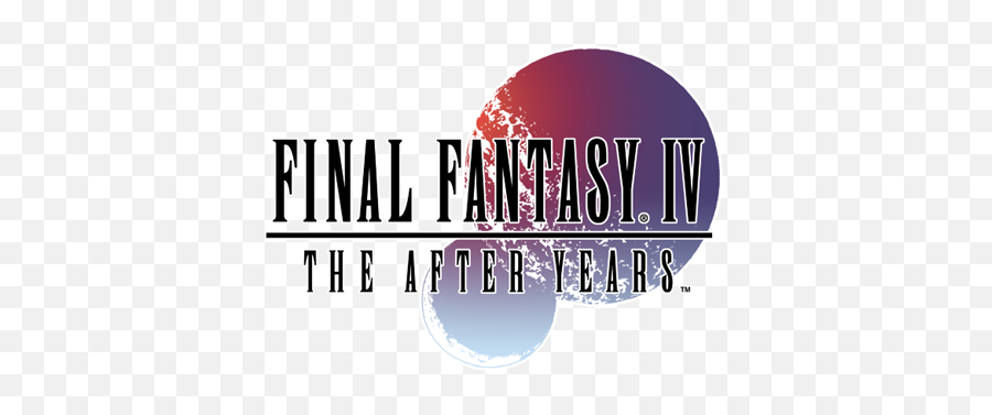 Final Fantasy Iv The After Years - Final Fantasy 4 The After Years Emoji,Final Fantasy Iv Logo
