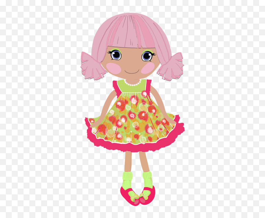 Download Girl Rag Doll Digital Clipart - Lalaloopsy Emoji,Dolls Clipart