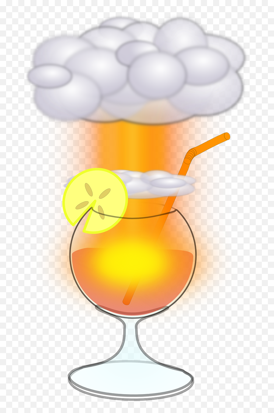 Cloud Mushroom Radioactive Png Picpng - Wine Glass Emoji,Mushroom Cloud Png