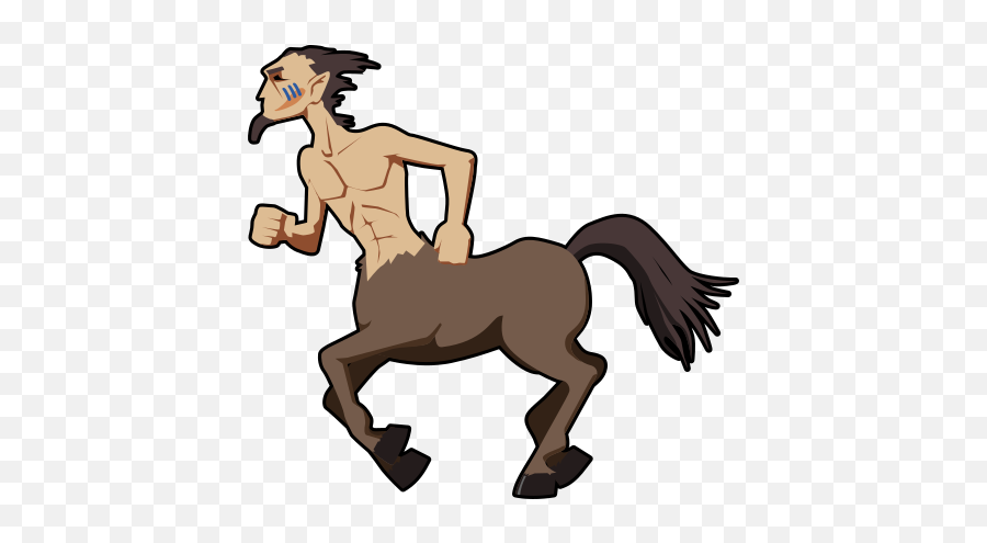 Running Centaur Clip Art Image - Centaur Clipart Emoji,Centaur Png