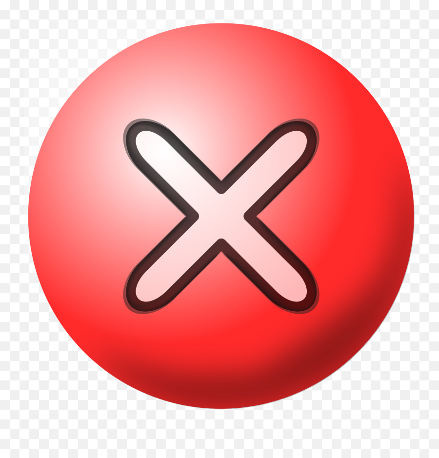 Red X Icon - Clip Art Bay X Button Gif Png Emoji,X Clipart