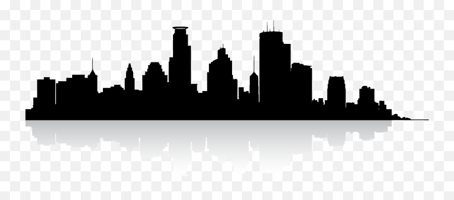 Twin Cities Skyline - Clipart Best Emoji,New York City Skyline Clipart