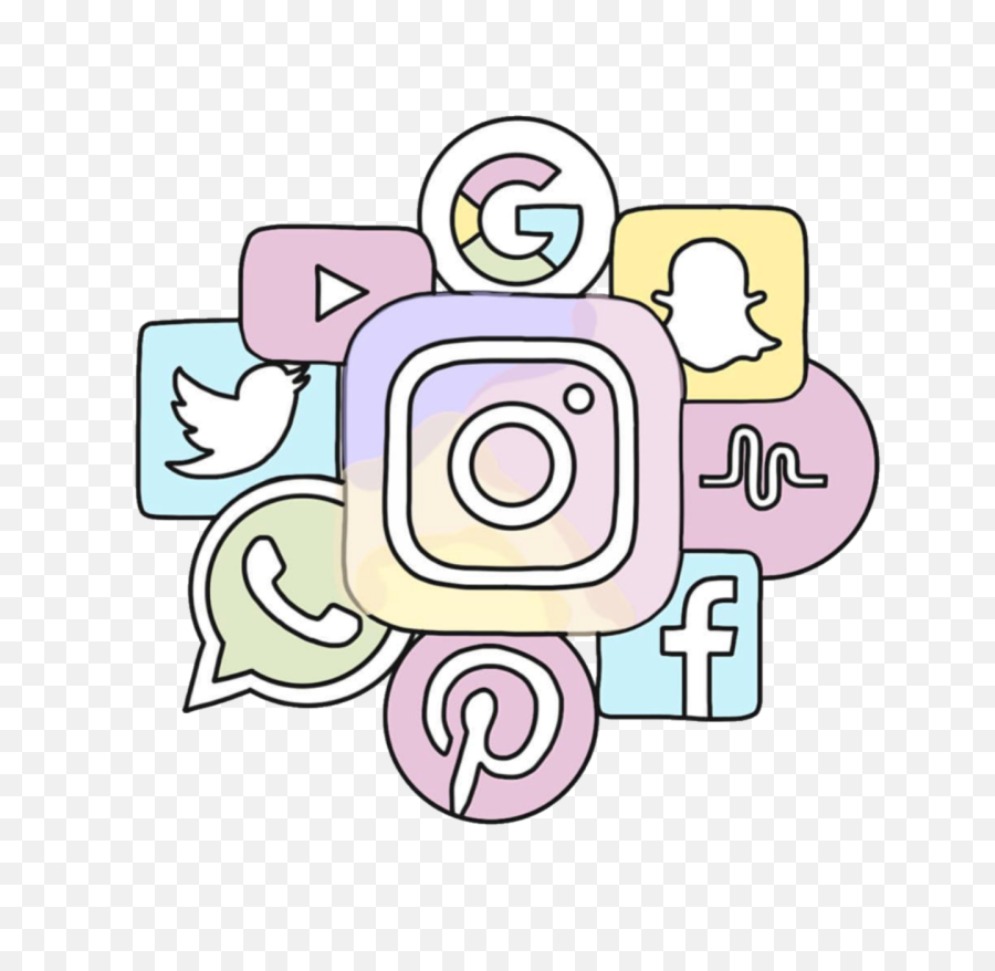 Cgnyb Socialmedia Logo Instagram Google - Dot Emoji,Pink Facebook Logo