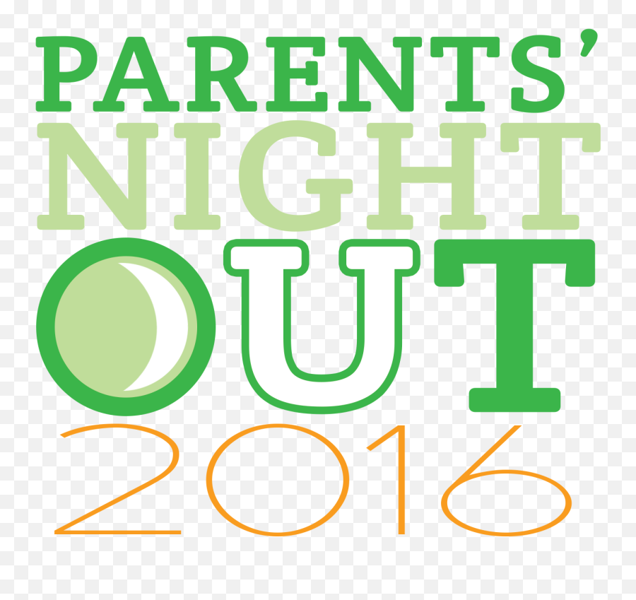 Parents Night Out Logo - Dot Emoji,In And Out Logo