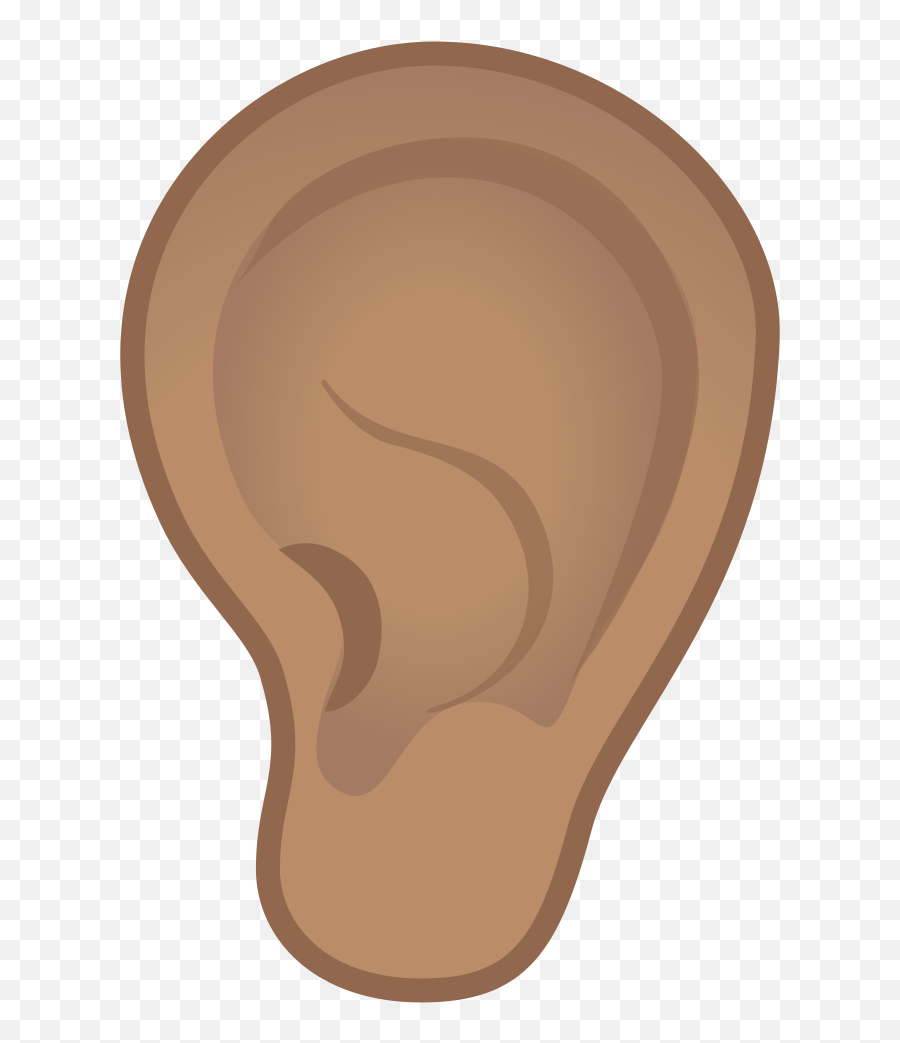 Ear Emoji Png Hd Png - Ear Emoji With Transparent Background,Facepalm Emoji Png