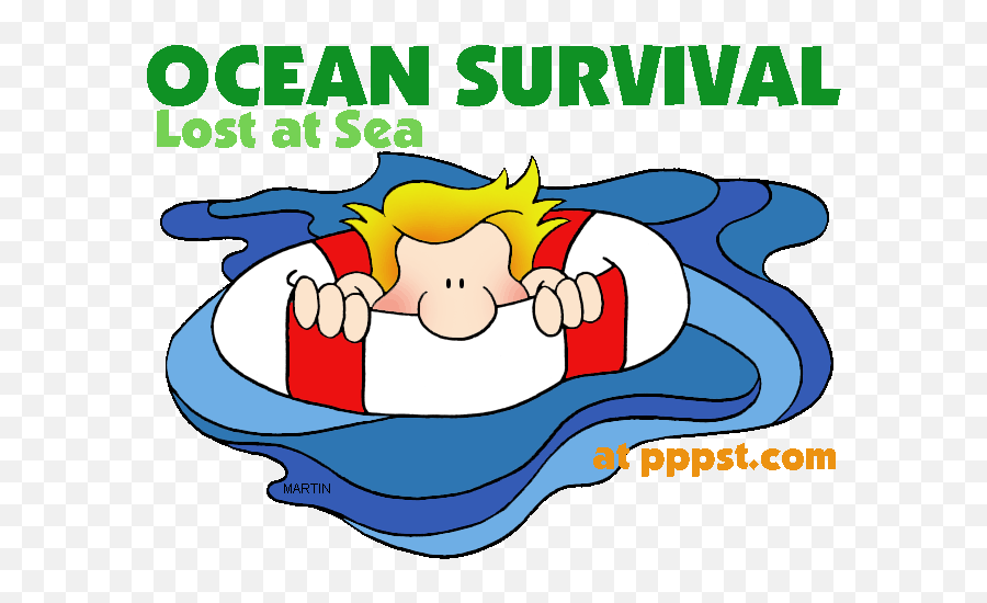 Clipart Swimming Ocean Clipart Swimming Ocean Transparent - Sea Survival Clipart Emoji,Ocean Clipart