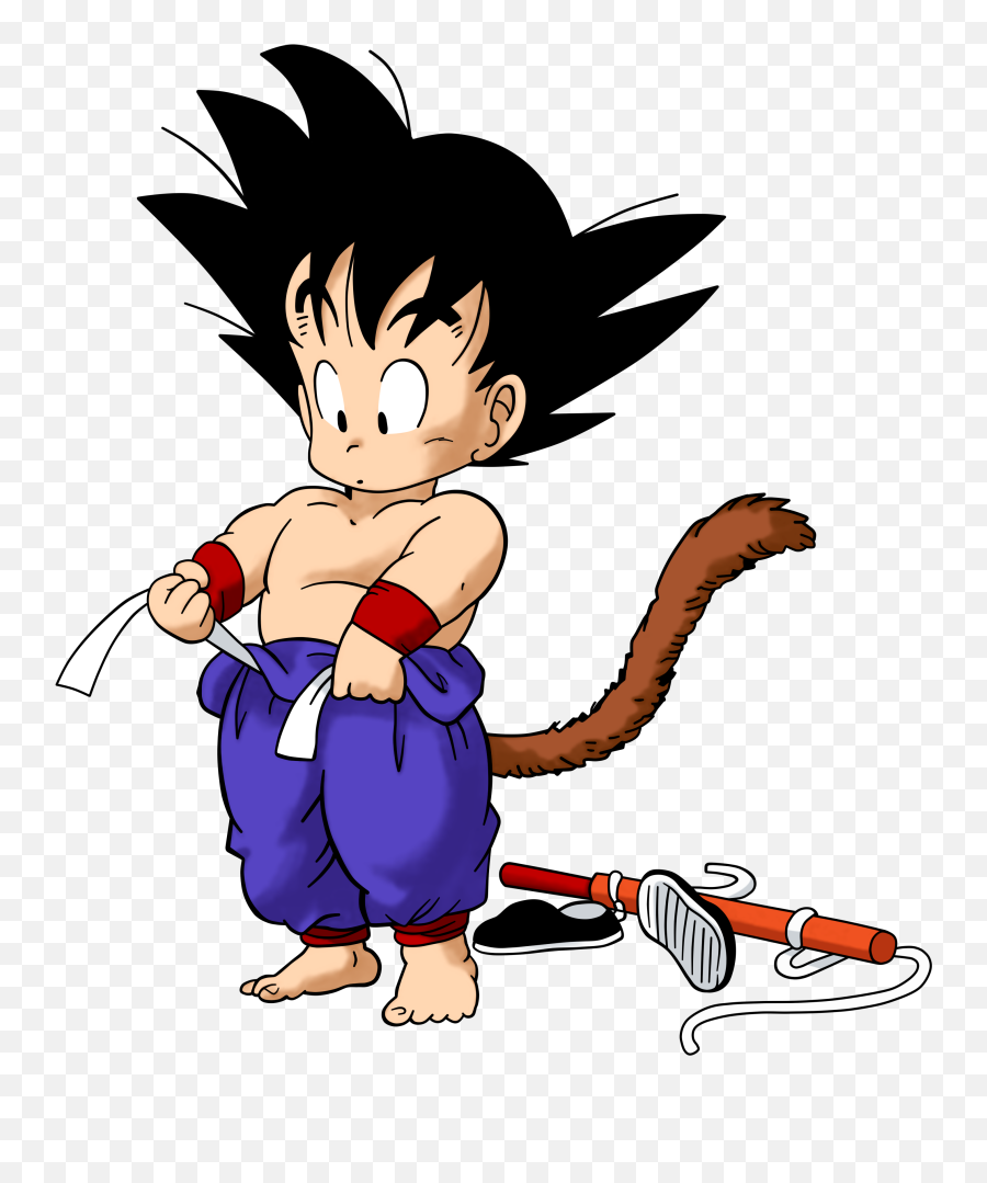 Kid Goku - Kid Goku Emoji,Kid Goku Png