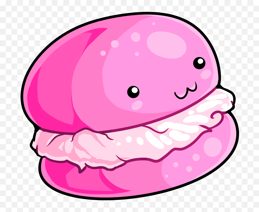 Macaron Clip Art - Girly Emoji,Macaron Clipart