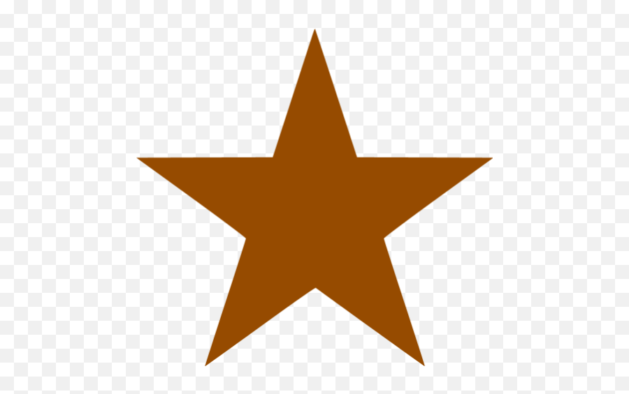 Brown Star Icon - Free Brown Star Icons Star Brown Emoji,Star Transparent