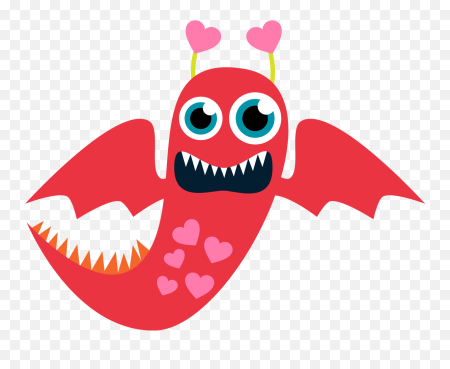 Monster Clipart Colorful Monster Monster Colorful Monster - Monster Valentines Clip Art Emoji,Monster Clipart