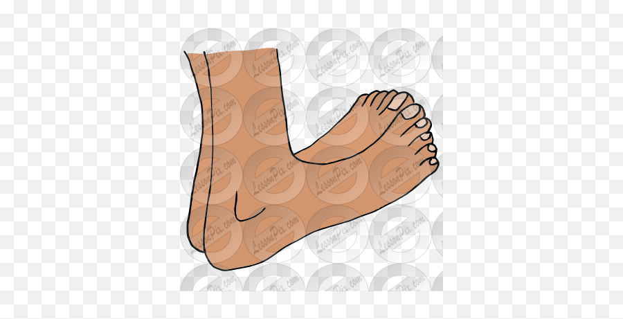 Heel Standing Picture For Classroom Therapy Use - Great Kanton Uri Emoji,Heel Clipart