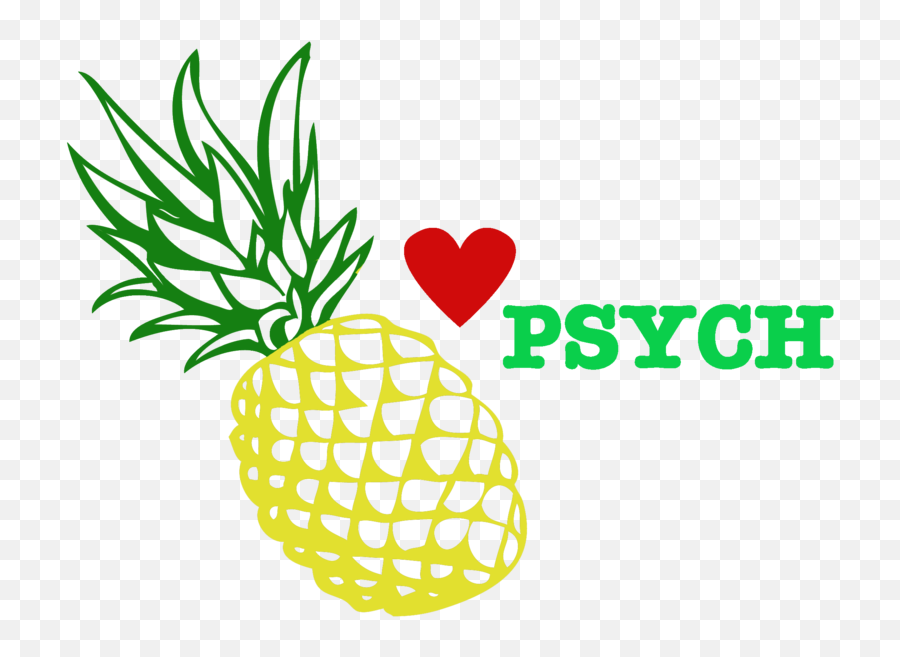 Psych Show Logo Pineapple Download - Psych Pineapple Clipart Emoji,Psych Logo