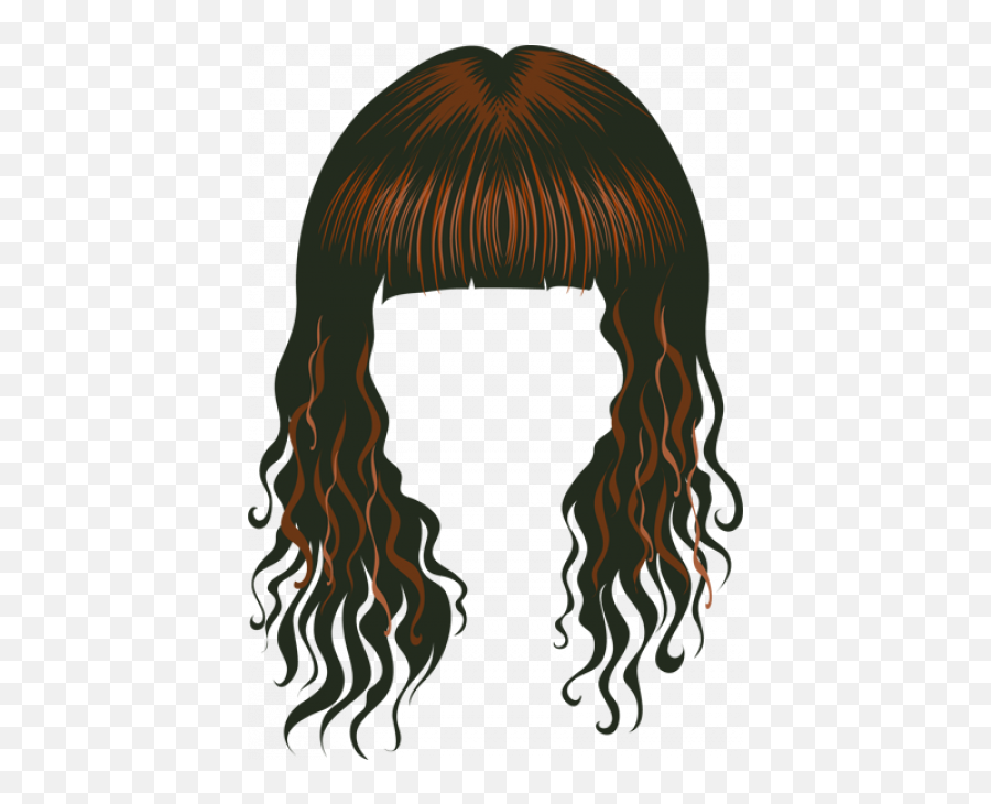 Library Of Hair Pic Clip Royalty Free - Hair Wig Clipart Emoji,Hair Clipart