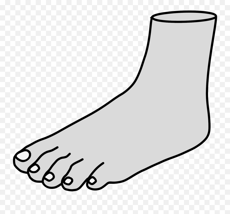 Feet Cliparts Download Free Clip Art - Leg Black And White Png Emoji,Feet Clipart