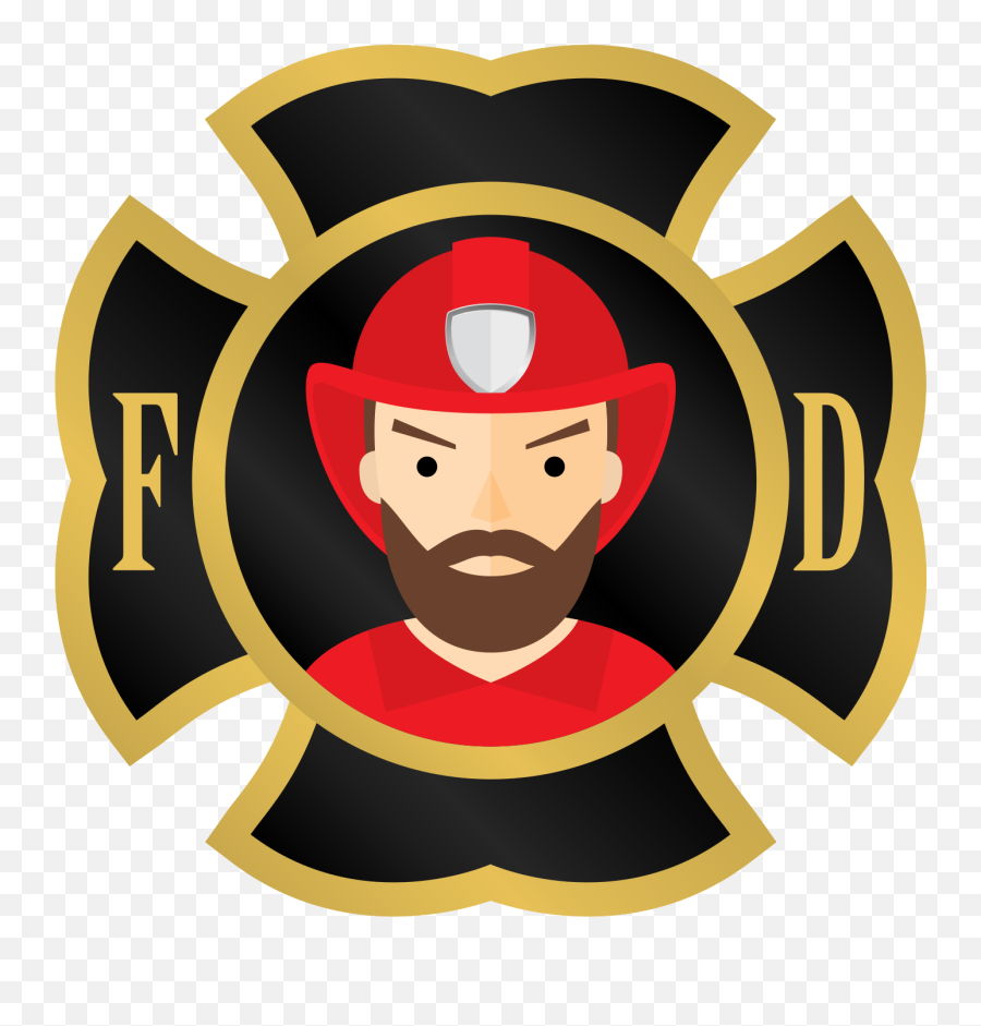 Free Crest Firefighter Emblem 1204314 Png With Transparent - O Sendeiro Emoji,Firefighter Logo