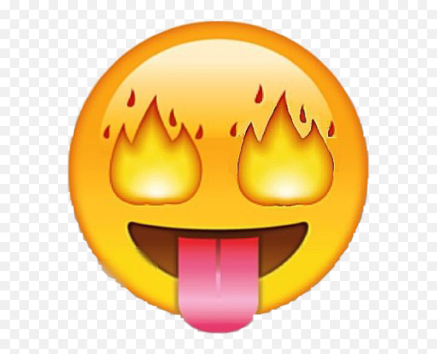 Download Fire Eyes Emoji Png - Fire Eyes Emoji Png,Fire Emoji Png