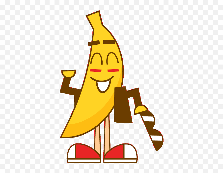 Banana Smiling Sticker Gif Animated Smiley Face Clip Art - Happy Emoji,Smiley Face Clipart