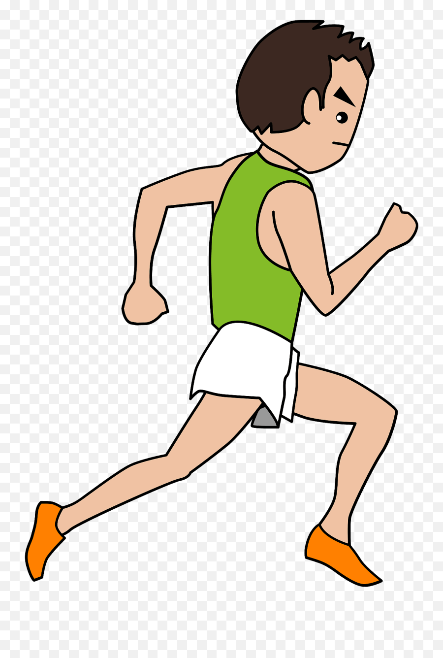 Boy Is Sprinting Clipart Free Download Transparent Png Emoji,Athlete Clipart