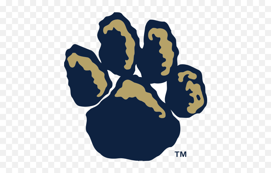 Logo - Universityofpittsburghpantherspawprint Fanapeel Emoji,North Carolina Panthers Logo