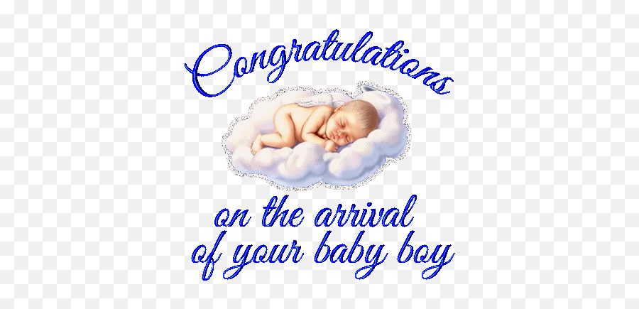Congratulation New Born Baby Boy - Clip Art Library Congratulations Boy Baby Gif Emoji,Congratulations Clipart