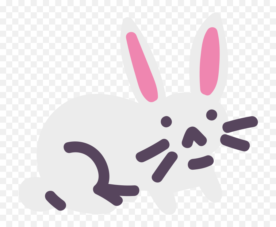 Cute Bunny Clipart Illustrations U0026 Images In Png And Svg Emoji,Cute Bunny Png