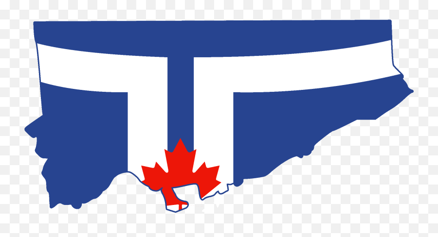 Toronto Flag Map - Toronto Flag Clipart Transparent Emoji,Canada Flag Clipart