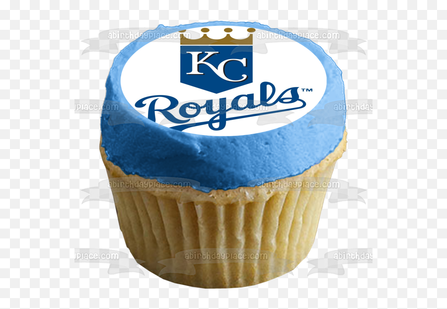 Kansas City Royals American Professional Baseball Team Logo Missouri Mlb Edible Cake Topper Image Abpid00796 - Kc Royals Emoji,Royals Logo