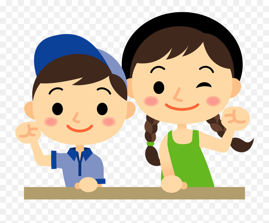 Sister And Brother Clipart - Brother And Sister Clipart Emoji,Sister Clipart