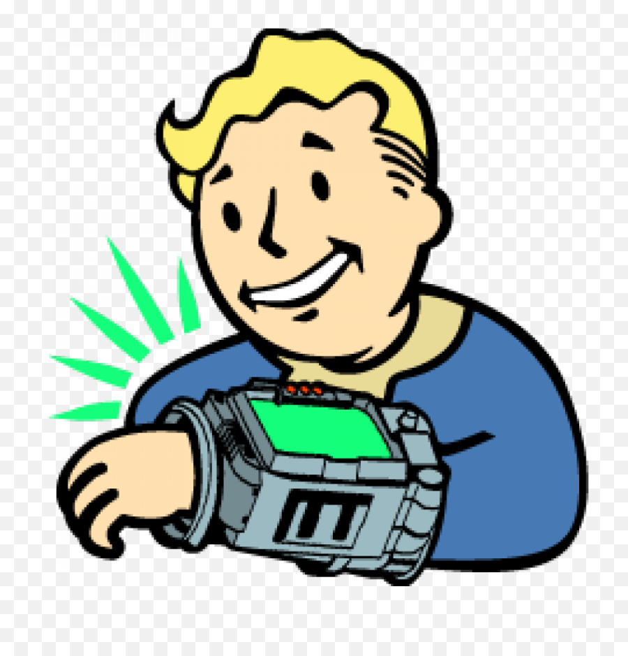 Vault 101 Citizenship Award - Fallout 4 Transparent Pip Boy Emoji,Vault Boy Png