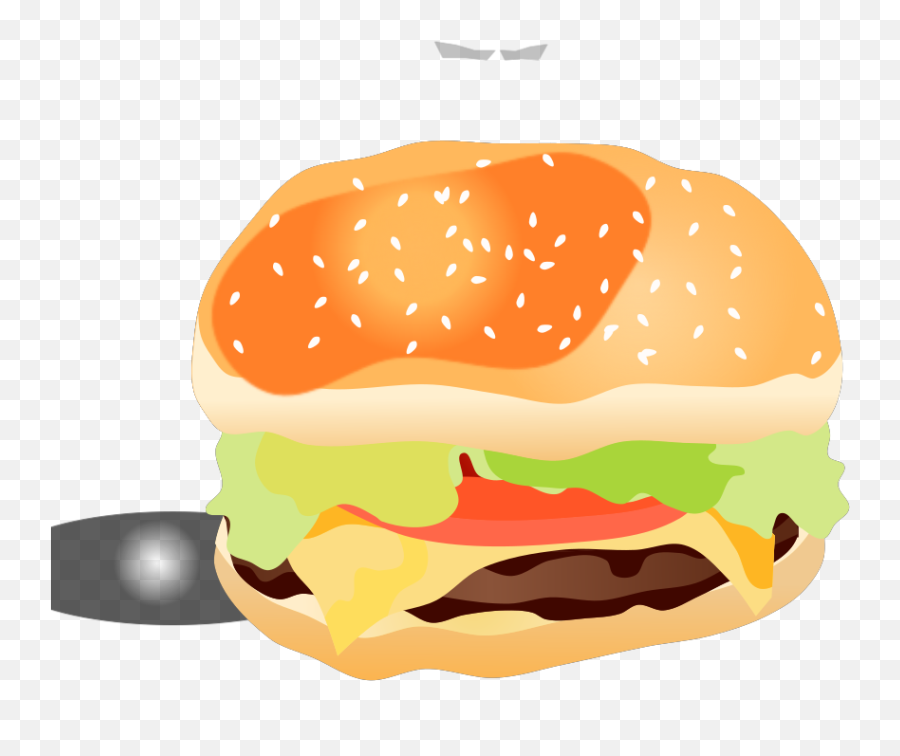 Hamburger Png Svg Clip Art For Web - Hamburger Bun Emoji,Hamburger Png
