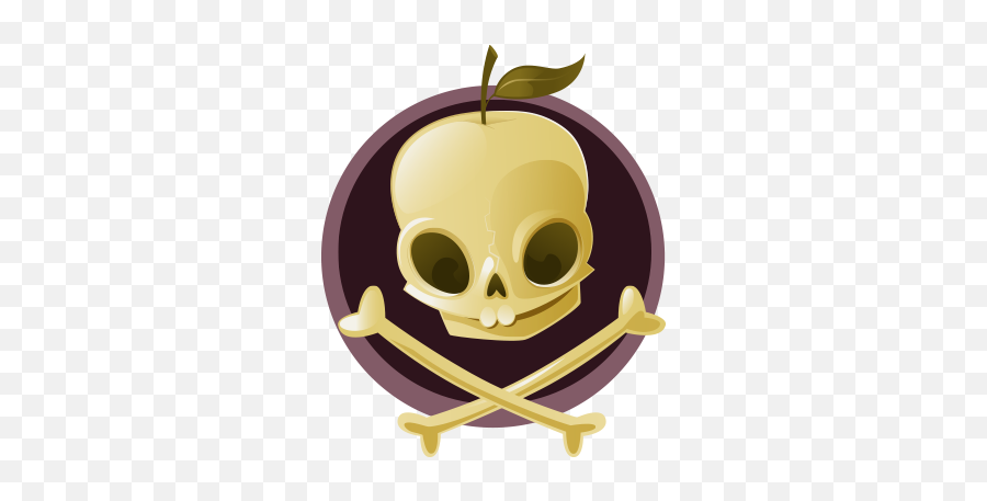 Poison Apple - Scary Emoji,Poison Logo