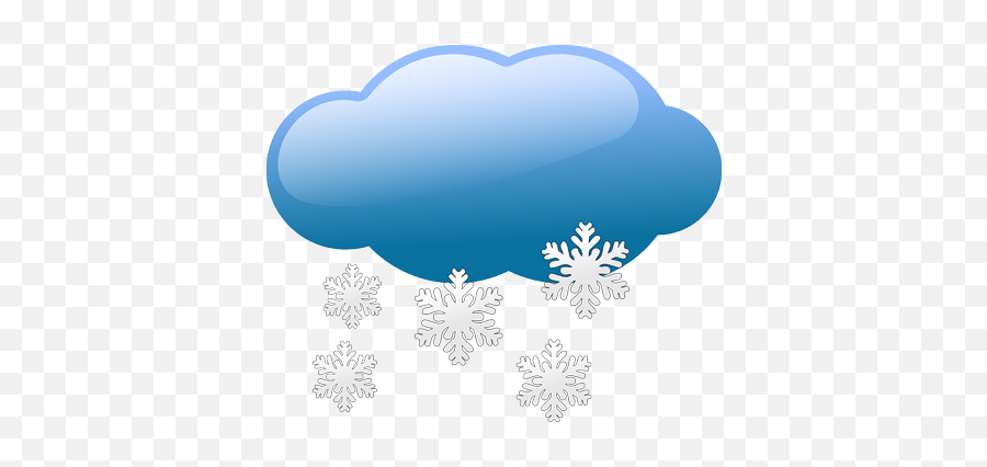 Clipart Clouds Winter Clipart Clouds - Weather Clip Art Emoji,Snow Clipart