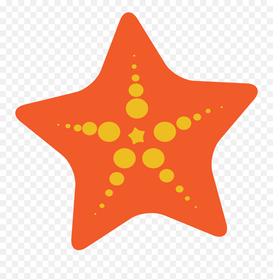 Free Clip Art - Seashells Clipart Emoji,Starfish Clipart