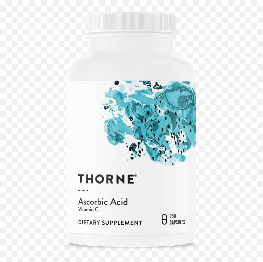 Ascorbic Acid - Provides Antioxidant And Immune Support Thorne Vitamin C Emoji,C&t Logo