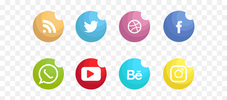 Social Media Icons Set Vector 229529 - Download Free Vectors Social Media Icons In Black And Grey Emoji,Social Media Logos Transparent