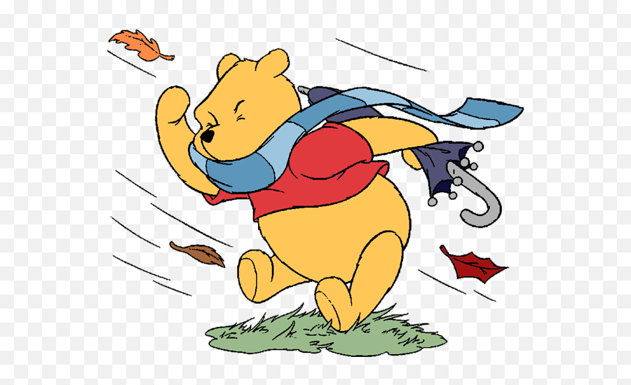 Windy Cliparts Download Free Clip Art - Winnie The Pooh Windy Day Emoji,Wind Clipart