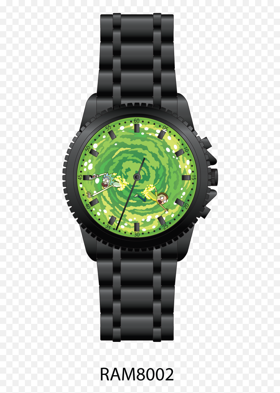 Rick And Morty Bracelet Watch Gamestop - Watch Strap Emoji,Rick And Morty Transparent
