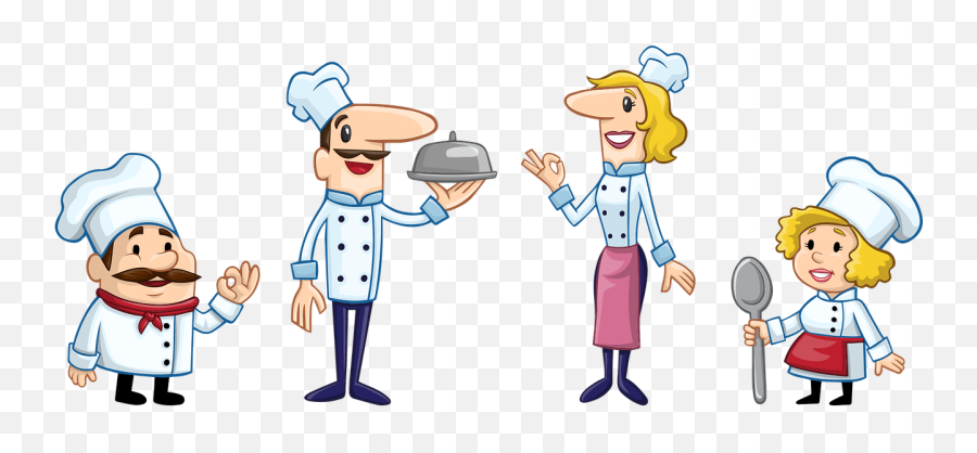 500 Free Kitchen U0026 Cooking Vectors - Pixabay Restaurant Staff Clipart Png Emoji,Cookbook Clipart